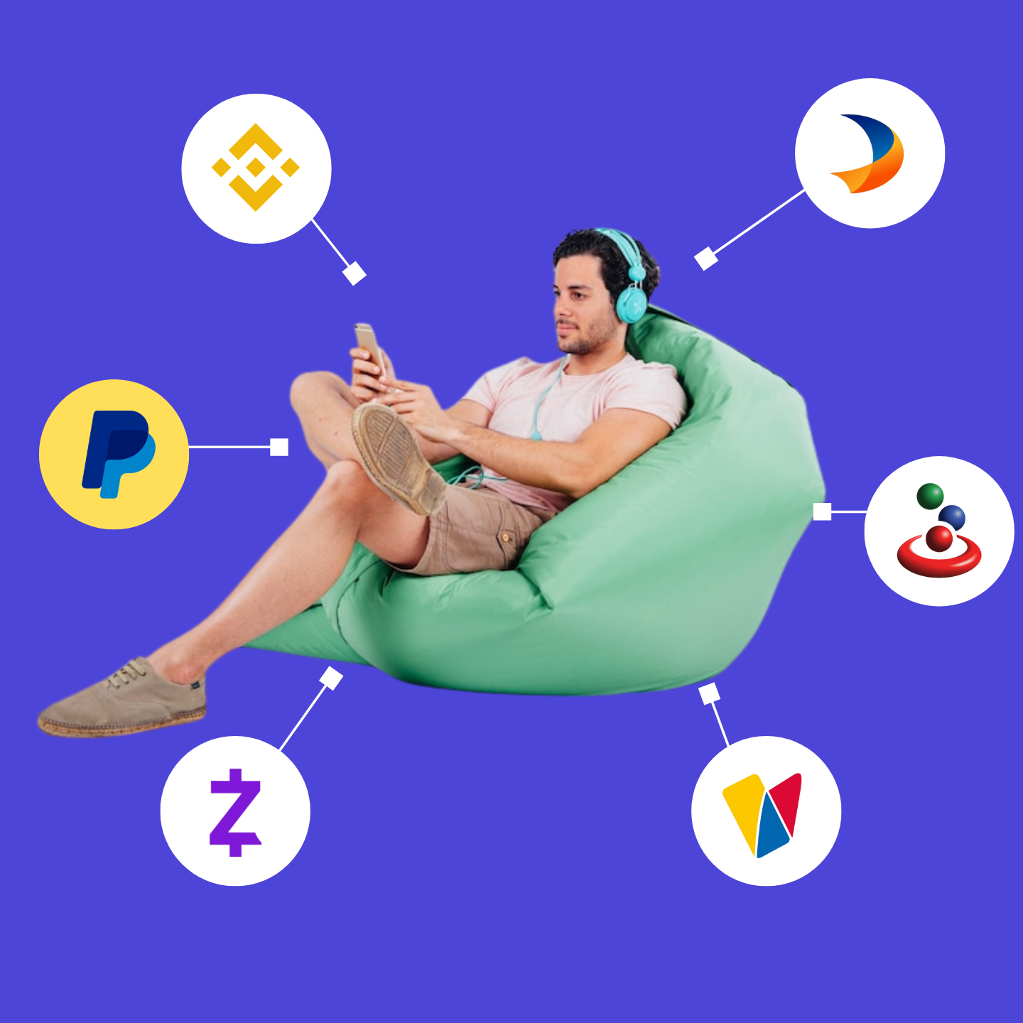 ad global pay, relajate y gira por zelle, paypal, binance directo a bancos en venezuela