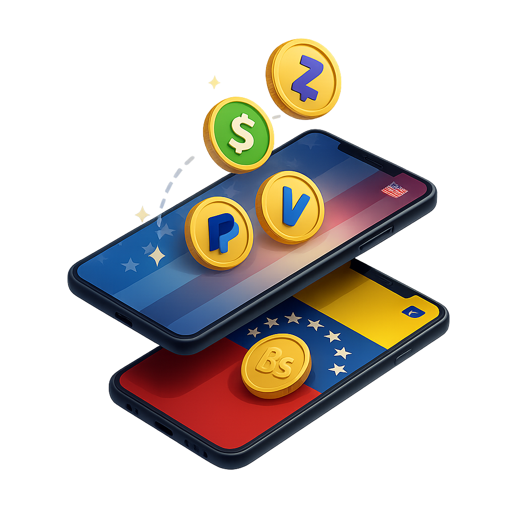 ad global pay transfiriendo entre celulares desde usa a venezuela